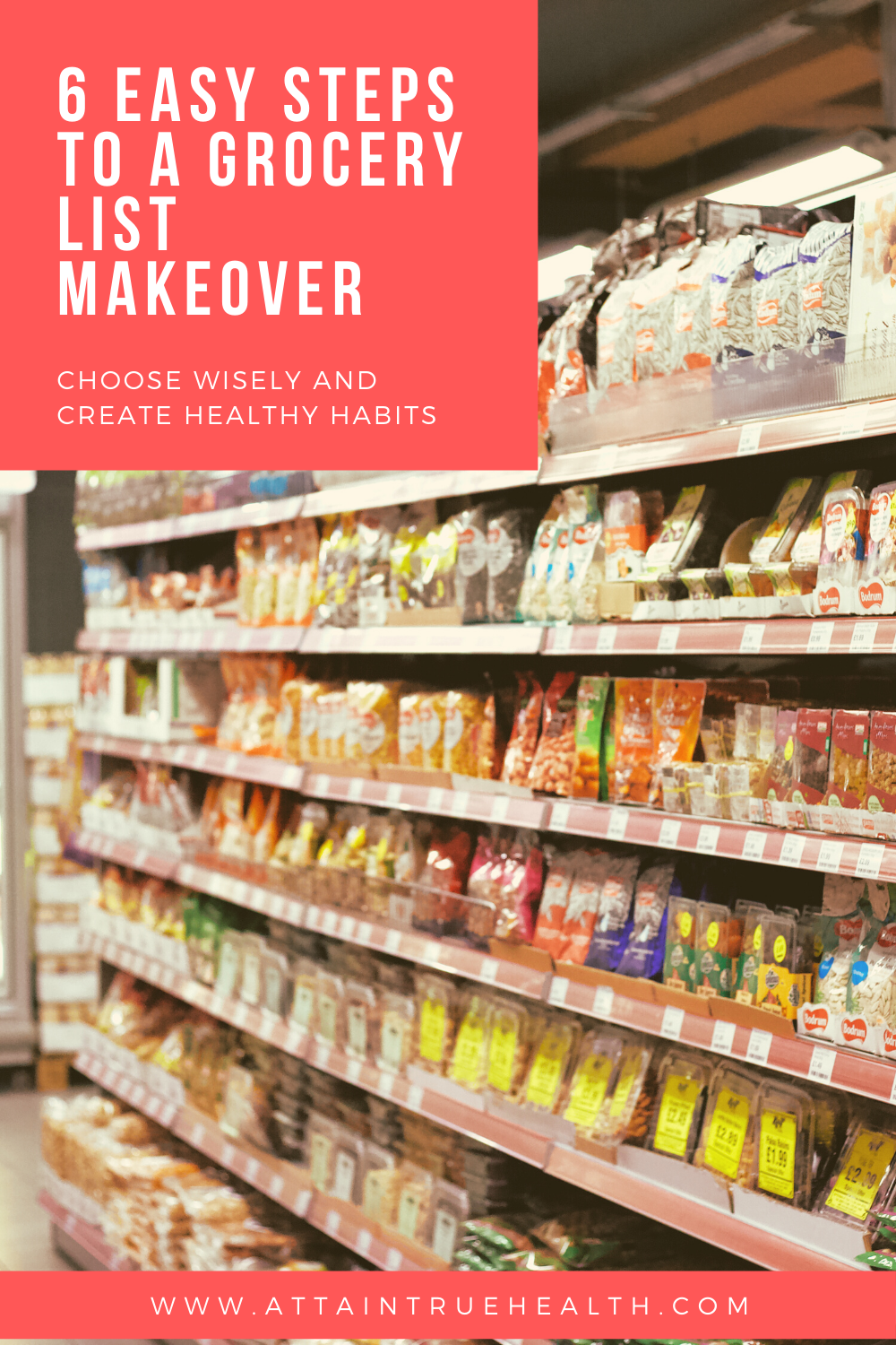 healthier grocery list tips