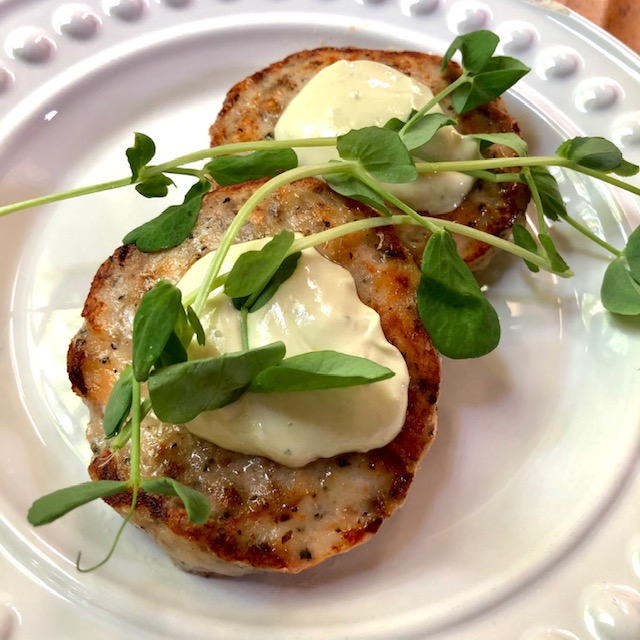 Shrimp Burgers with Avocado Aioli Recipe